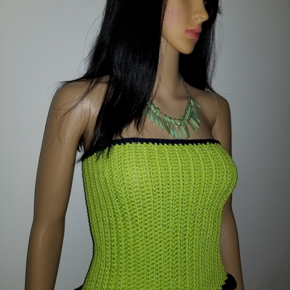 Crochet corset top - Picture 3 of 9